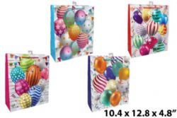 SAC CADEAU MOYEN DE LUXE - BALLONS ASST